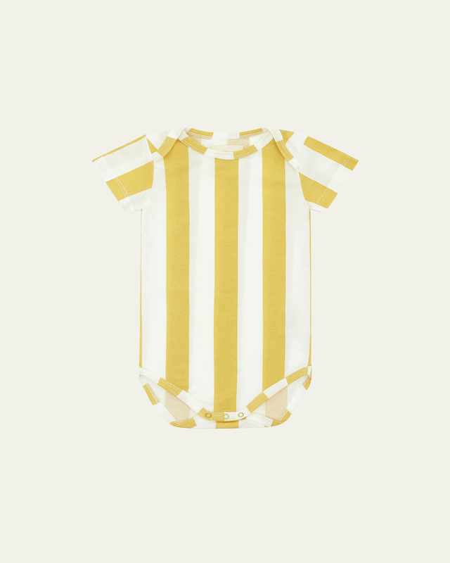 Kid's Short Sleeve Tencel Bodysuit, Size Newborn-24